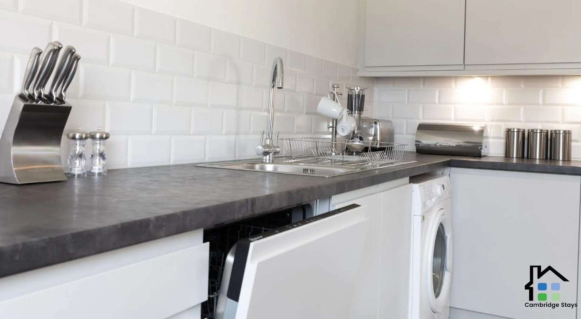 Cambridge Stays Riverside Apart Hotel With 2Br Flats At The City Centre-Parking-Balcony Apartment