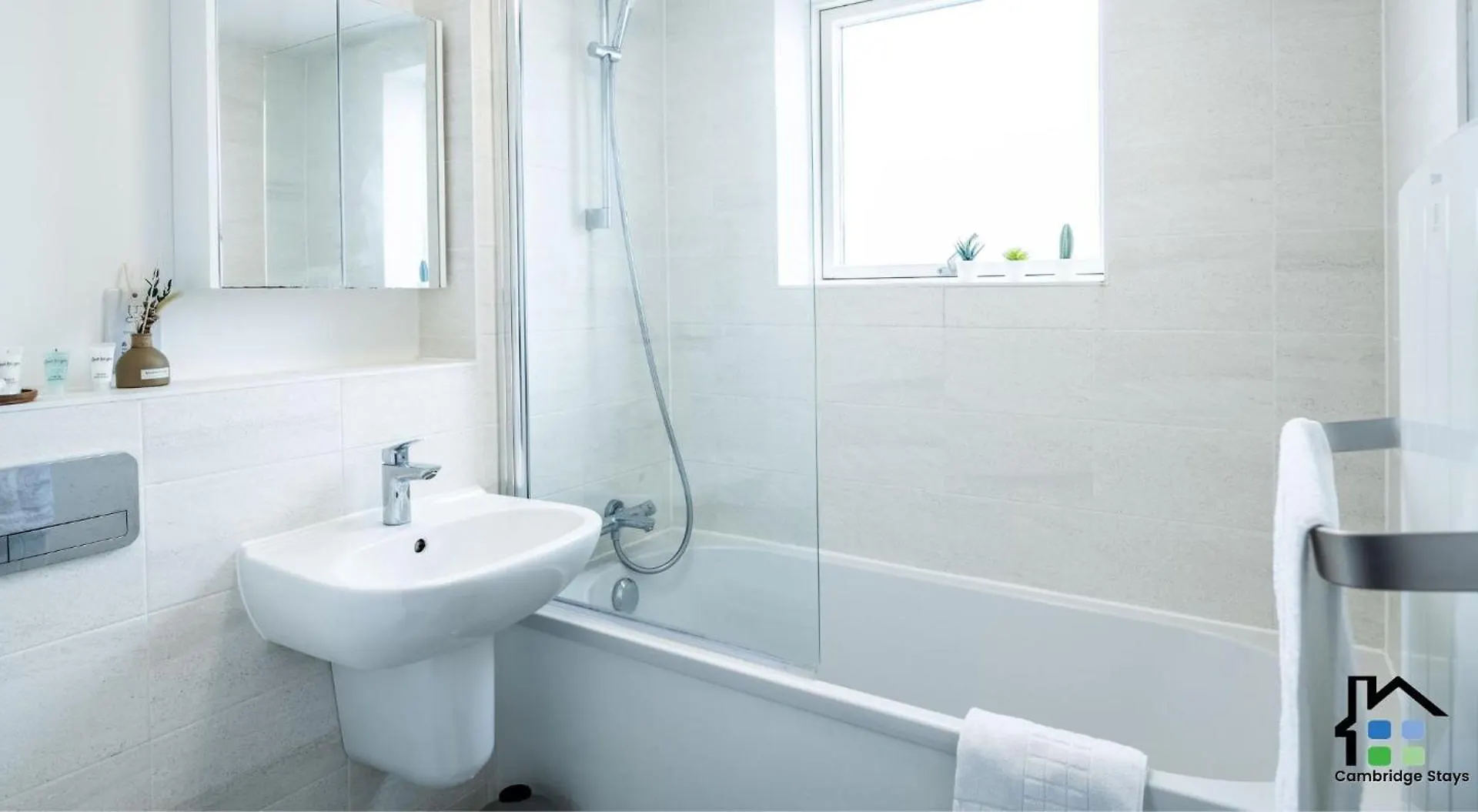 Cambridge Stays Riverside Apart Hotel With 2Br Flats At The City Centre-Parking-Balcony